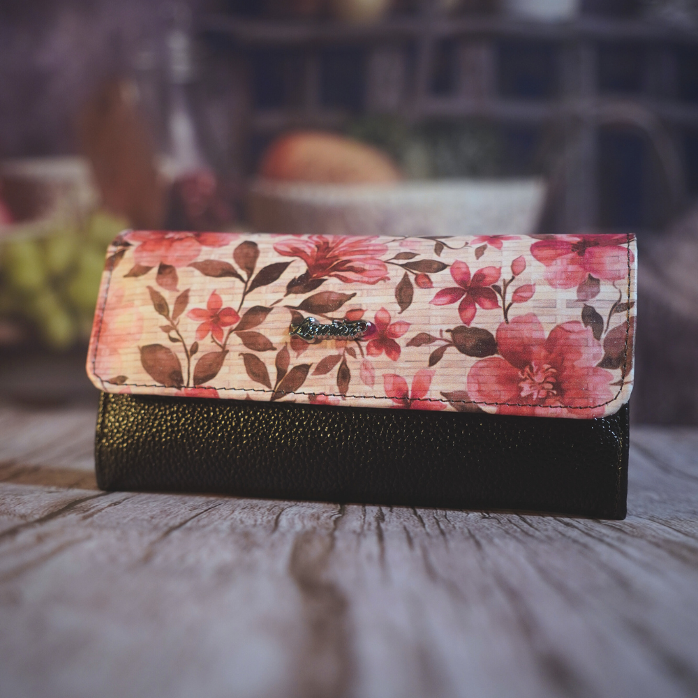 BILLETERA FLOR DE CEREZO - BM03