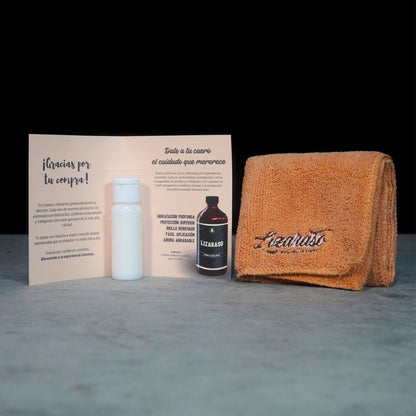 Kit de Limpieza de Cuero Lizaraso