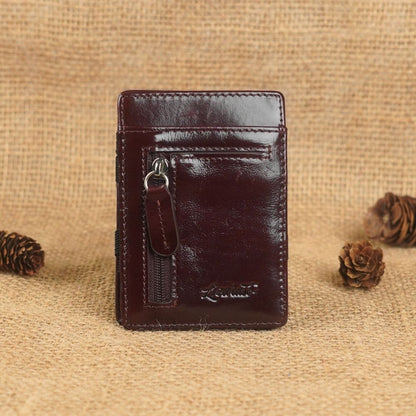 BILLETERA DE CUERO  ASTRAL CON RFID - BH31