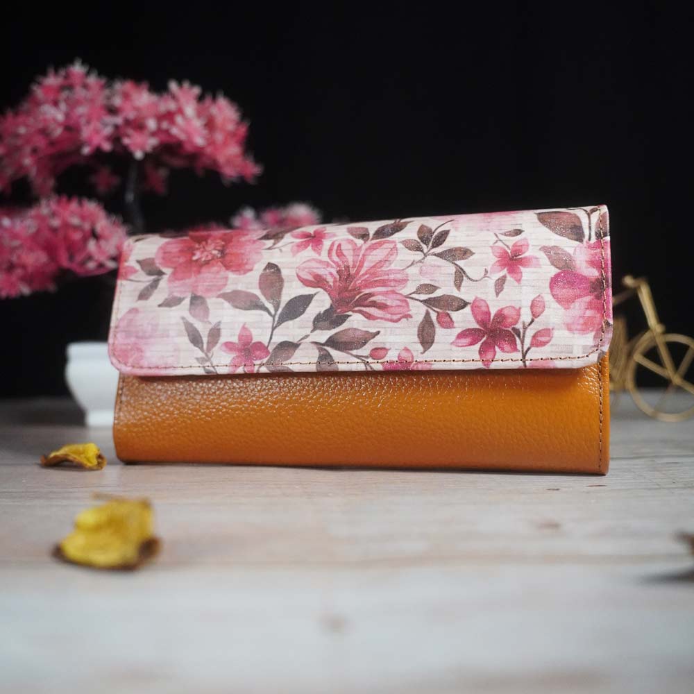 BILLETERA FLOR DE CEREZO - BM03