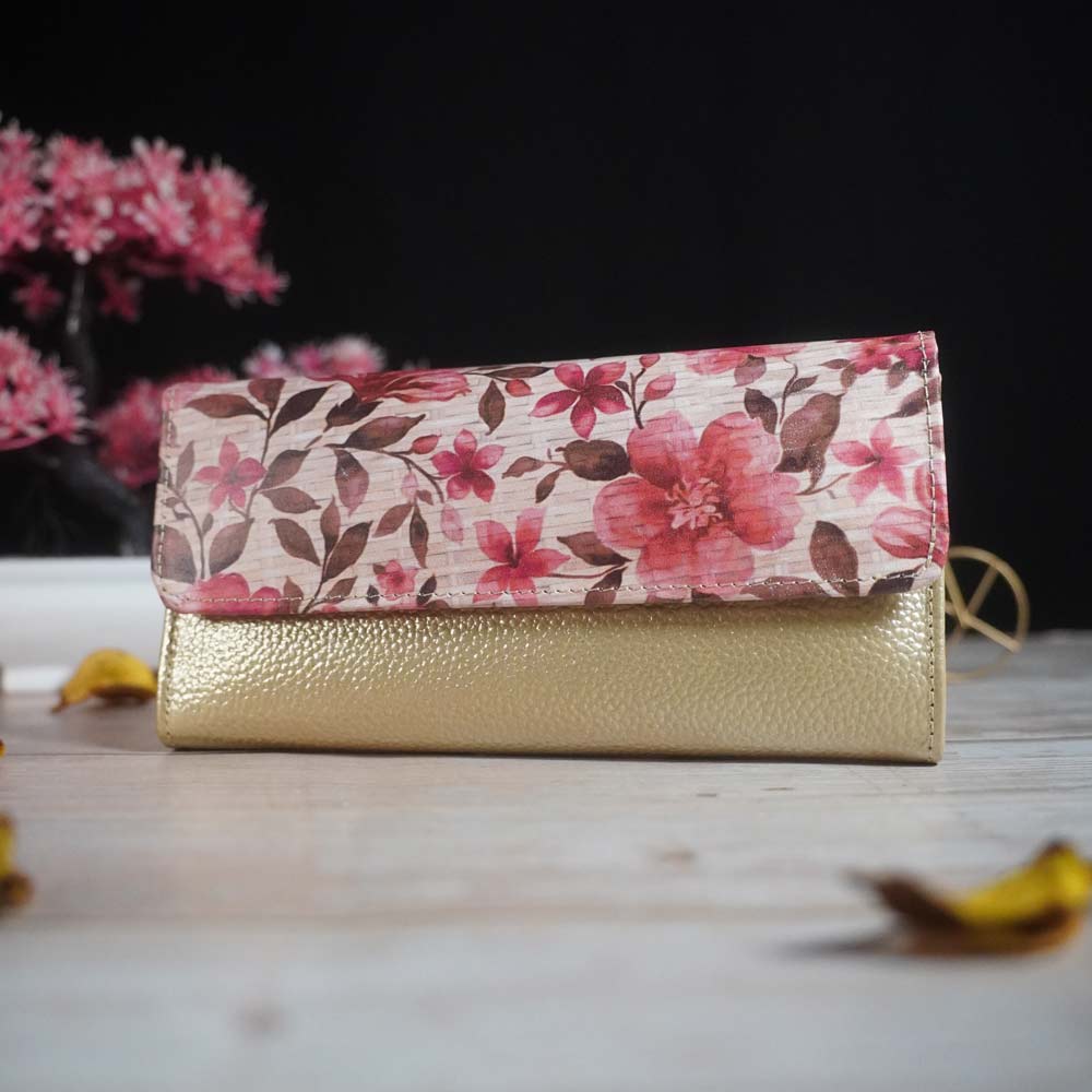 BILLETERA FLOR DE CEREZO - BM03