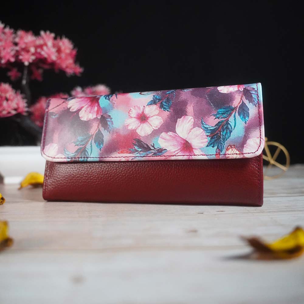 BILLETERA FLOR DE CEREZO - BM03
