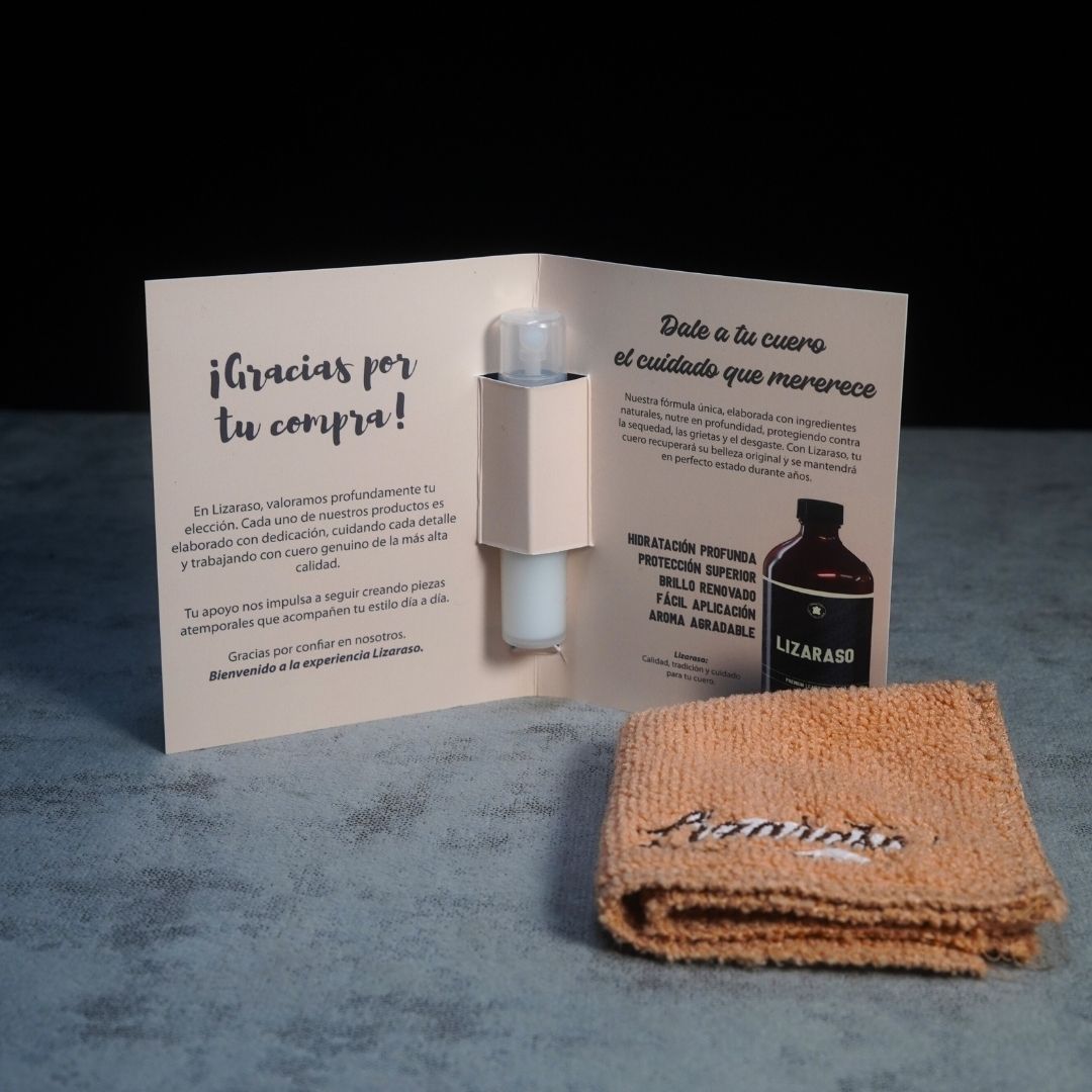 Kit de Limpieza de Cuero Lizaraso
